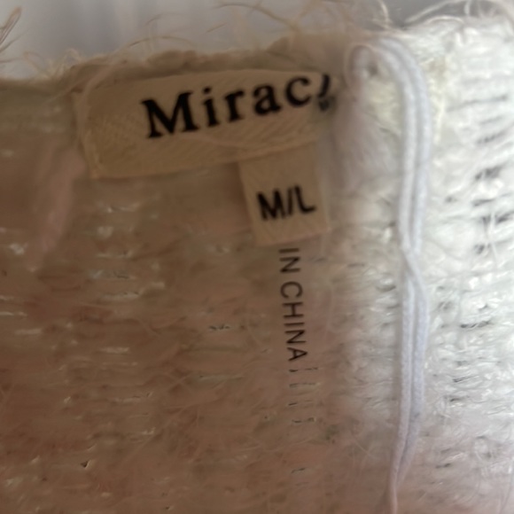 Oversized white sweater - Picture 3 of 3